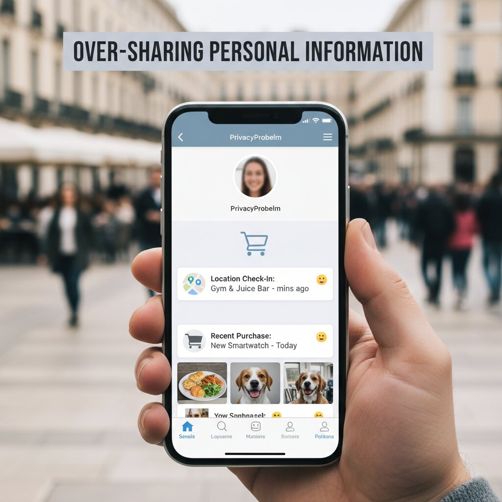 Over-Sharing Personal Information