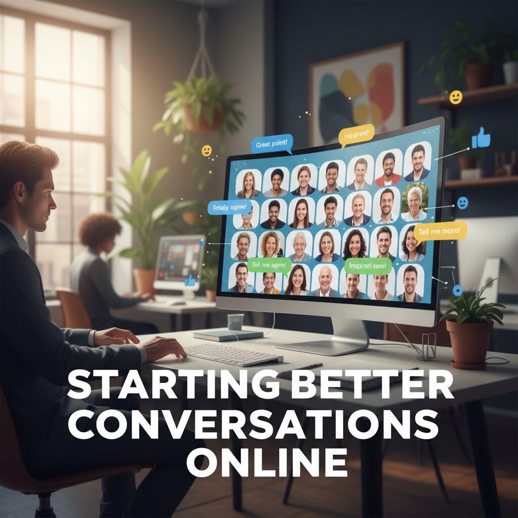 Starting Better Conversations Online