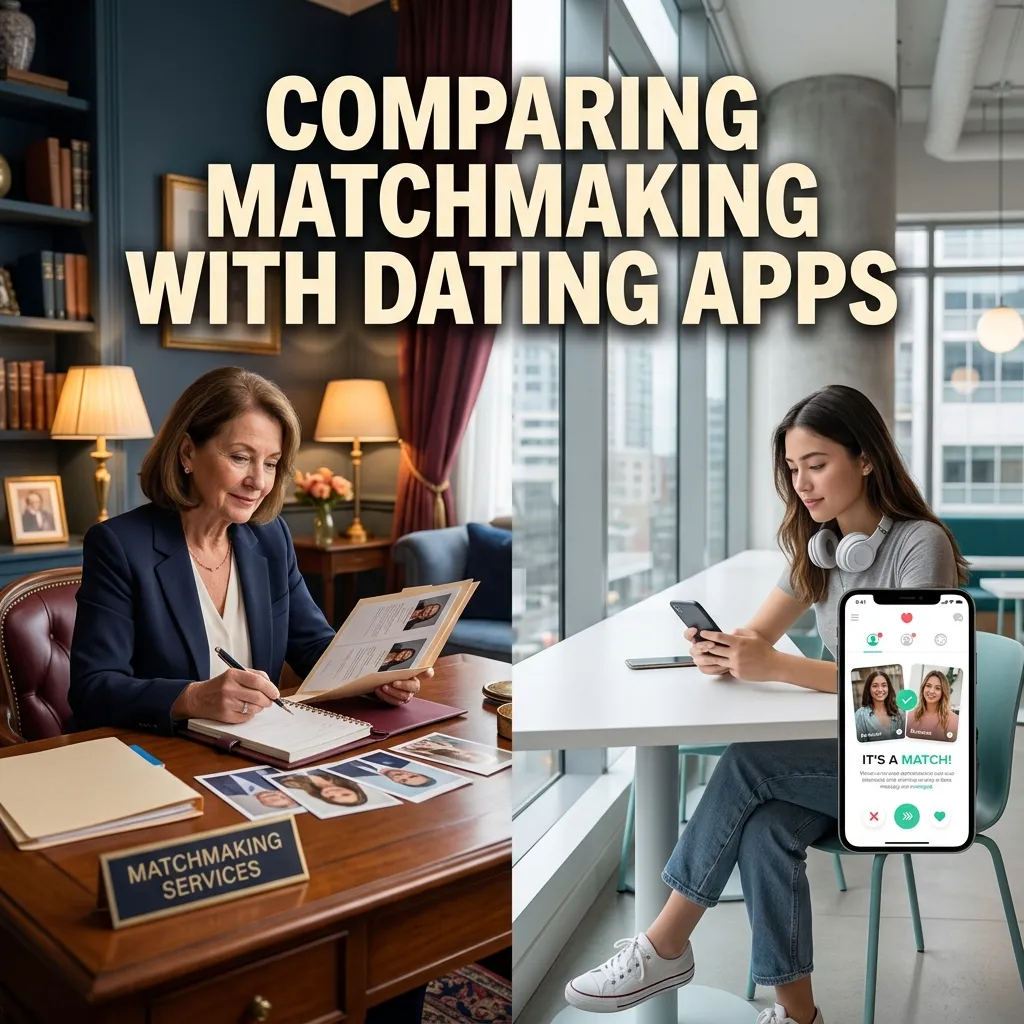 Comparing Matchmaking with Dating Apps
