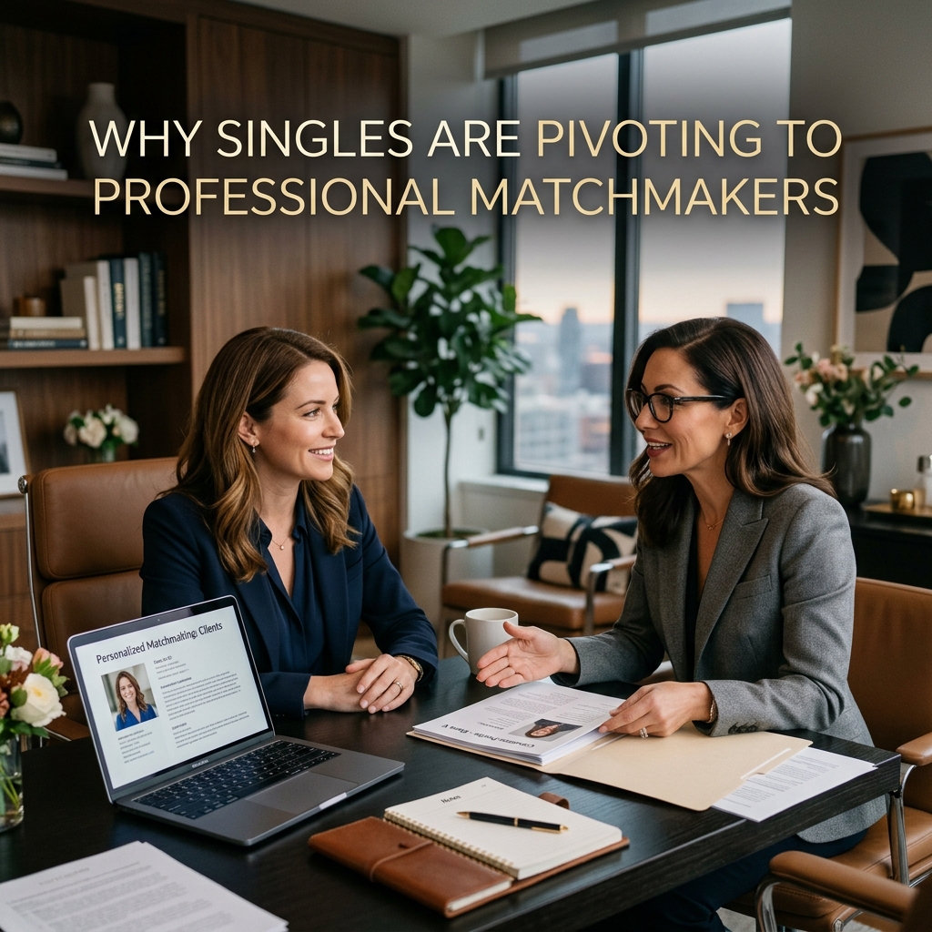 Singles Are Pivoting to Professional Matchmakers